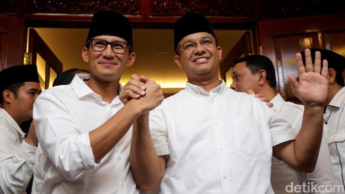 Gerindra Risih PKS Capreskan Anies Baswedan-Sandiaga Uno