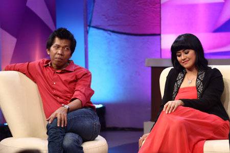 Kiwil dan Meggy Wulandari. Foto: detik.com