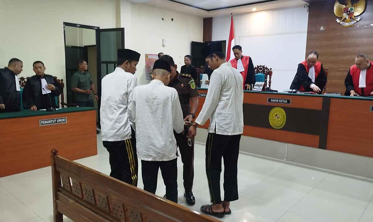 3 Terdakwa Kasus Pembunuhan di Jombang Dituntut Seumur Hidup