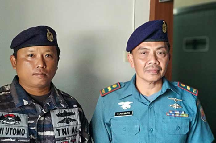 Komandan Pos Kamladu Pacitan Pelda (Mes) Sugeng. foto: Yuniardi Sutondo/ bangsaonline.com