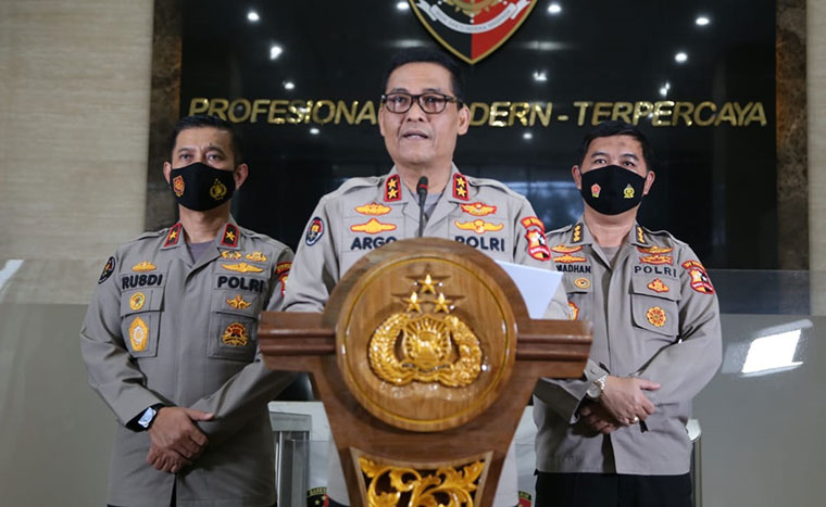 Kepala Divisi Humas Polri Irjen Argo Yuwono.