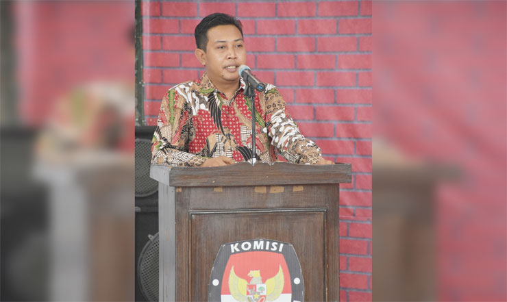Muslim Bukhori, Ketua KPU Kab. Mojokerto.