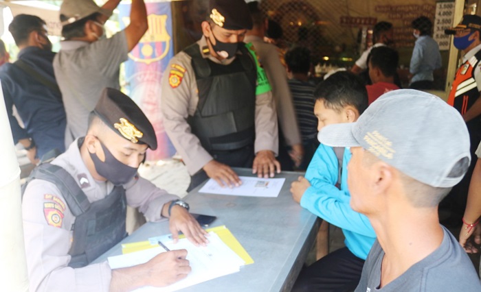 Tak Pakai Masker, 25 Pelanggar Protokol Covid-19 di Bojonegoro Kena
