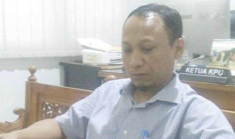 Ahmad Roni, Ketua KPU Gresik. foto: independensi