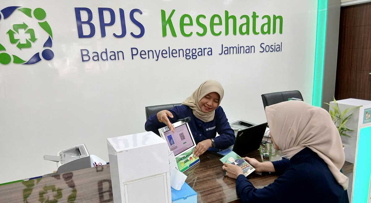 Layanan yang diberikan petugas dari BPJS Kesehatan.