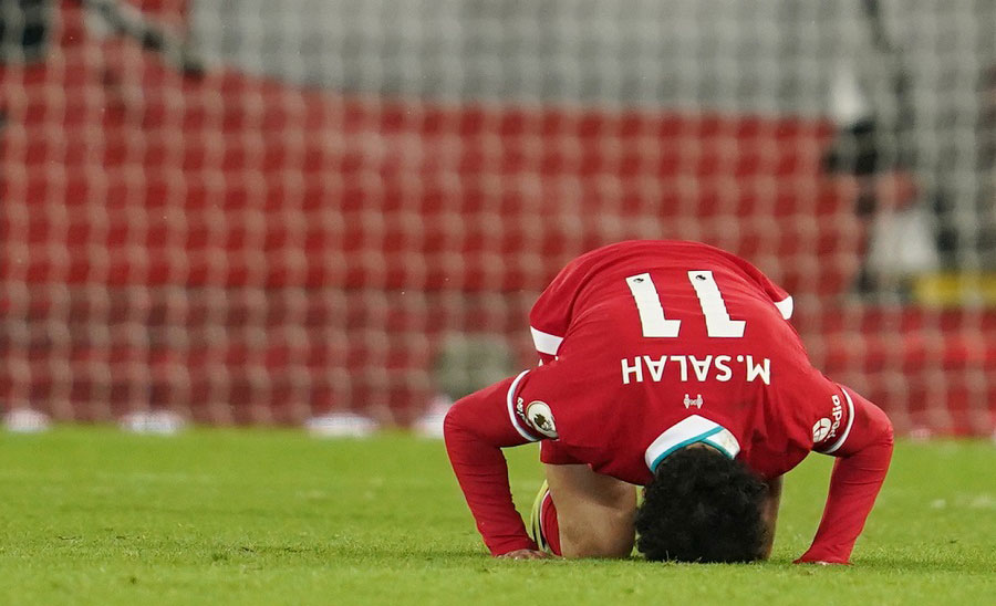 Mohamed Salah. Foto: reuter/okezone.com