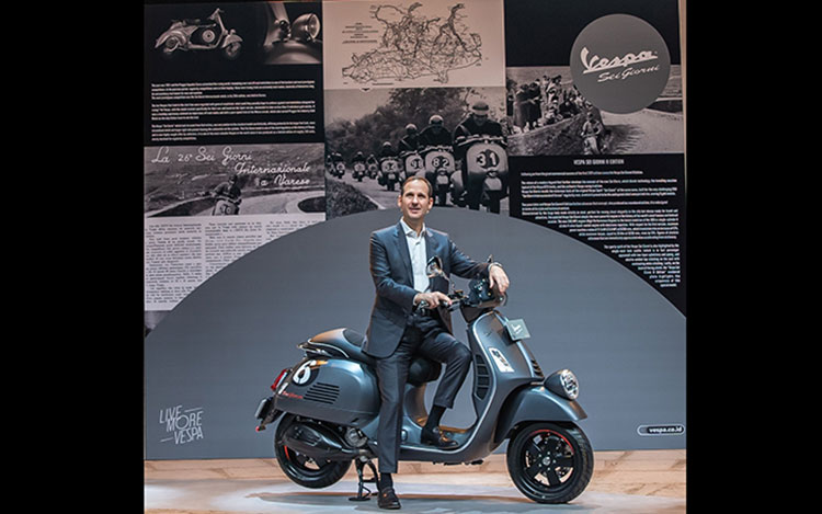 Presiden Direktur PT Piaggio Indonesia, Marco Noto La Diega. (foto: ist)