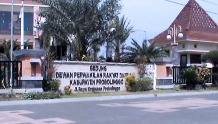 Kantor DPRD Kabupaten Probolinggo.