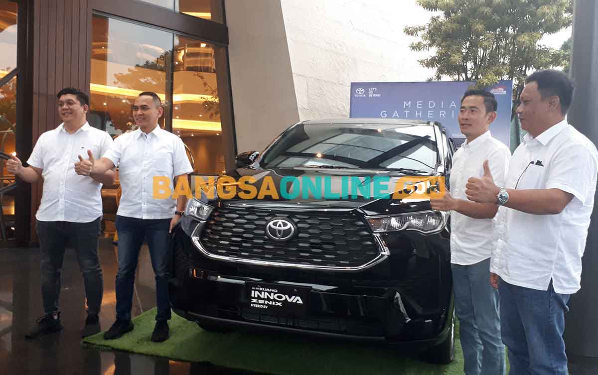 Launching All New Kijang Innova Zenix. Foto: DADANG DWI TANTO/BANGSAONLINE