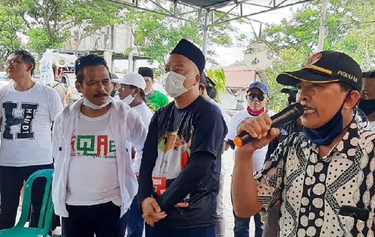 Menang, Qosim-Alif Janji Tuntaskan Banjir Kali Lamong di Gresik