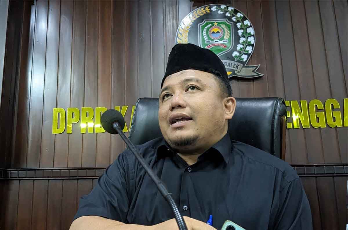 Ketua Komisi I DPRD Trenggalek, Alwi Burhanudin.