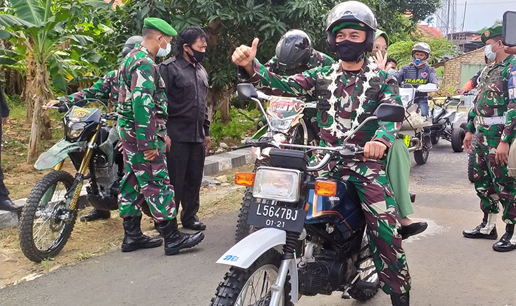 Danrem 084/Bhaskara Jaya Pimpin Sertijab Dandim 0826/Pamekasan