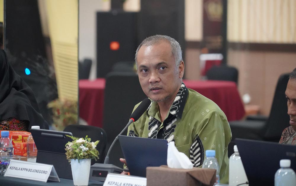 Teguh Ratno Sukarno, Kepala KPPN Bojonegoro.