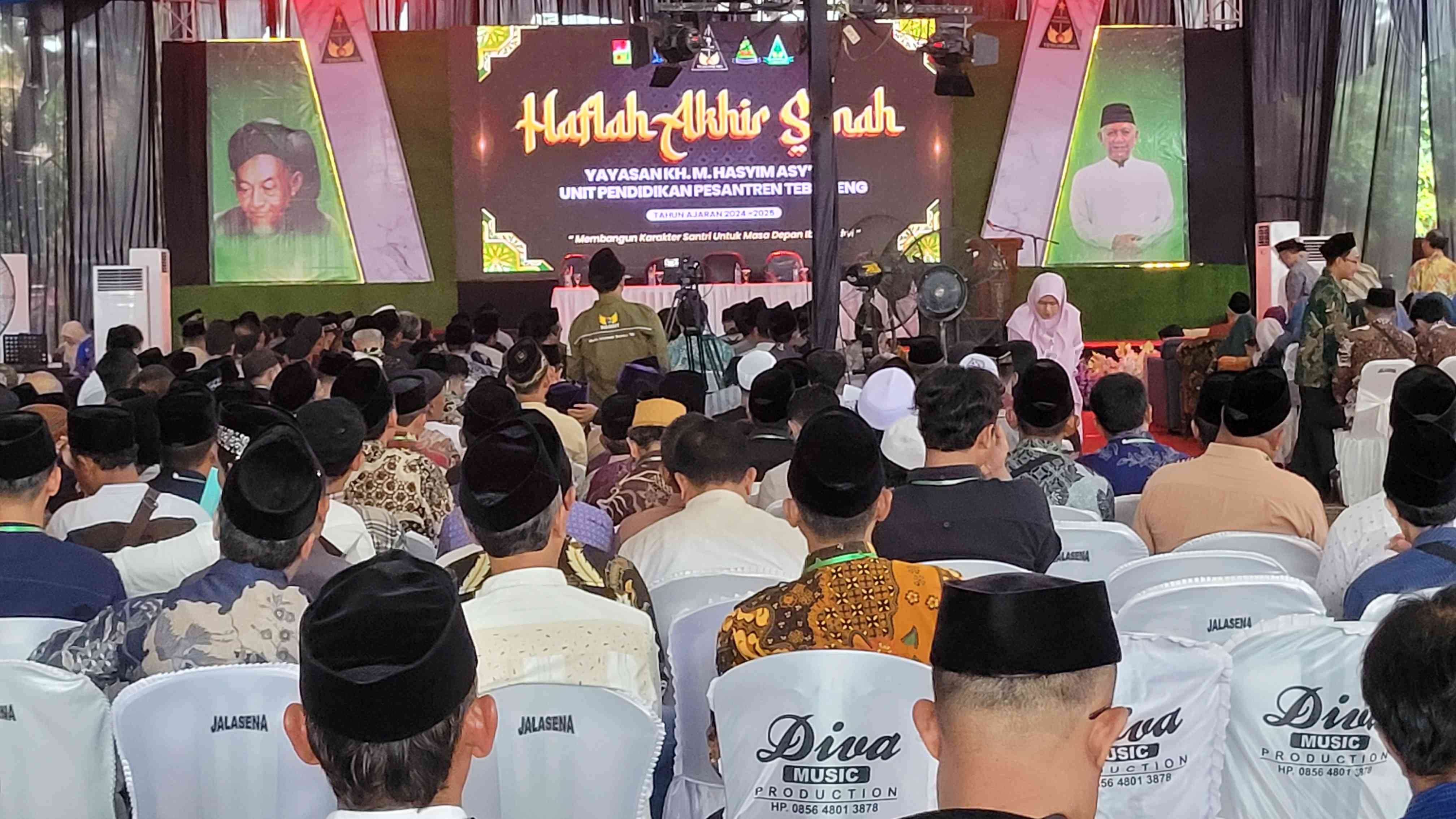 Acara Haflah Akhirus Sanah Pesantren Tebuireng Jombang, Sabtu (24/6/2025). Foto: M. Mas