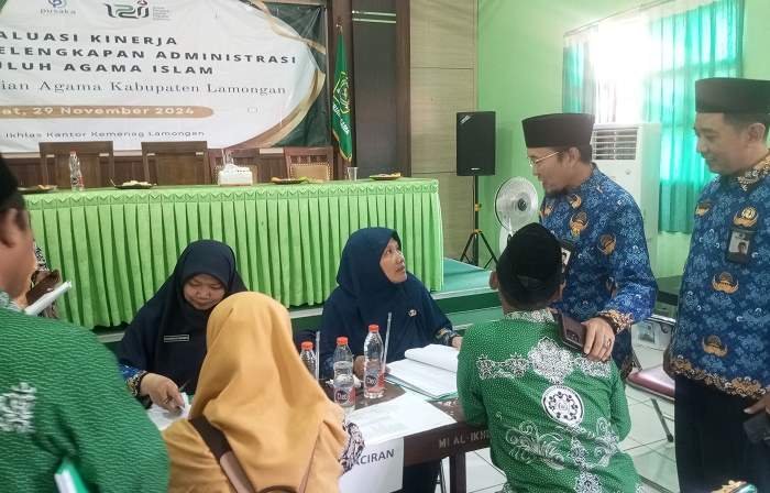 Kemenag Lamongan Gelar Evaluasi Kinerja Penyuluh Agama