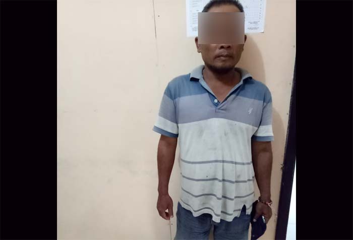 Pelaku pencurian diamankan di Mapolsek Geneng. foto: ZAINAL/ BANGSAONLINE