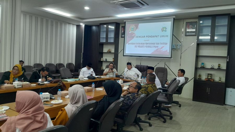 RDPU yang digelar Komisi I DPRD Kabupaten Malang. Foto: Dadang Dwi Tanto/BANGSAONLINE