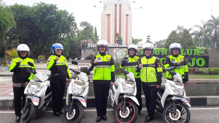 Begini Cara Delta Speed Police Women Polresta Sidoarjo Sambut Hari Ibu
