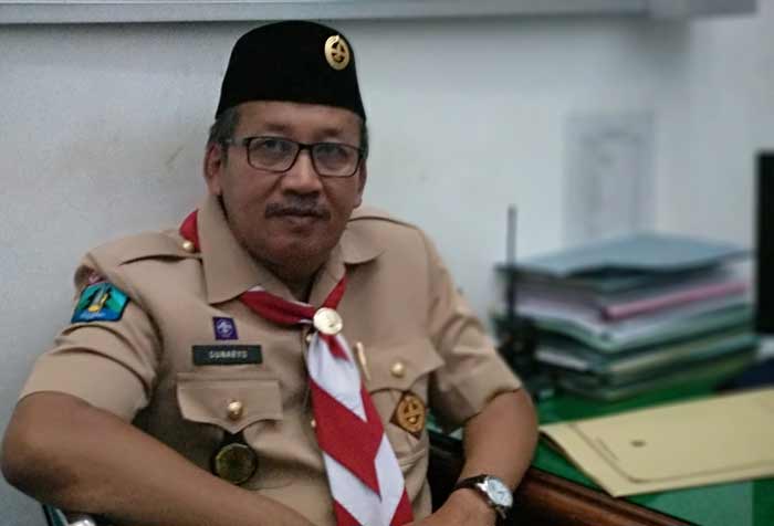 Sunaryo, Kepala Dinas Sosial Kabupaten Pacitan. foto: YUNIARDI S/ BANGSAONLINE