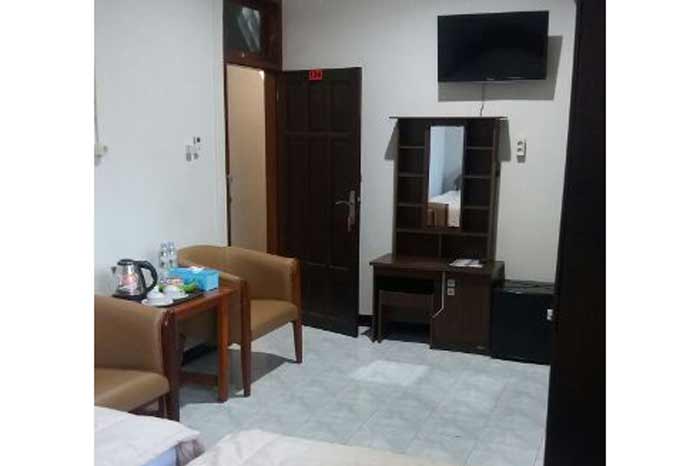 Salah satu kamar hotel di Pacitan.