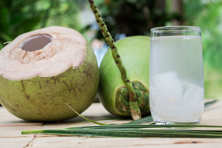 Benarkah Air Kelapa Bisa Keluarkan Racun Tubuh? Ini Penjelasannya. Foto: Ist