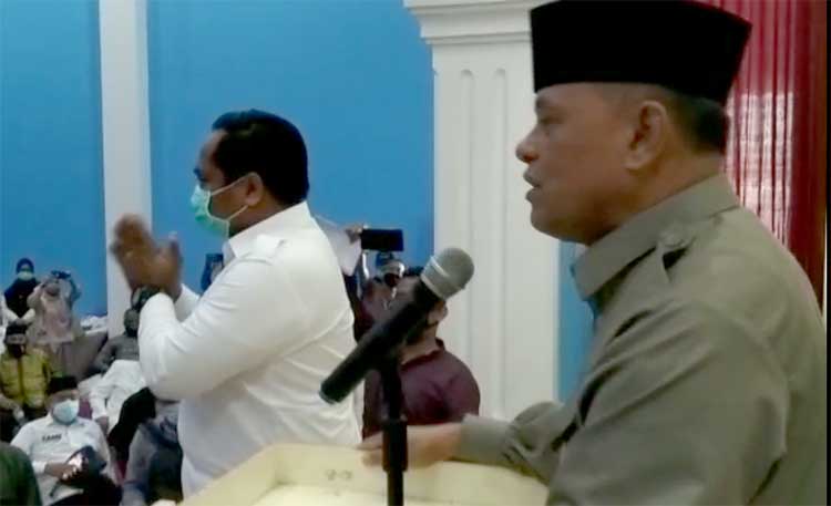 Tuding Pendemo Dibayar, Acara KAMI di Surabaya Dihentikan Polisi saat Gatot Nurmantyo Pidato