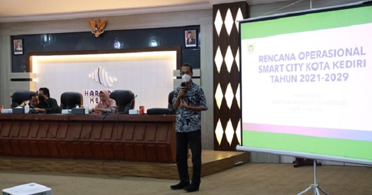 Rakor Kota Kediri menuju Smart City, pemkot fokus tingkatkan kualitas layanan publik. (Foto: Ist.) 