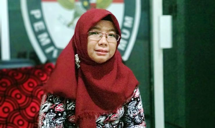 Ketua KPU Pacitan, Sulis Setyorini.