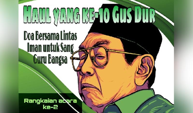Gusdurian Mojokuto Gelar Haul ke 10 Gus Dur di Gereja