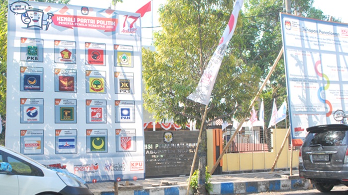 Kantor KPUD Ngawi.