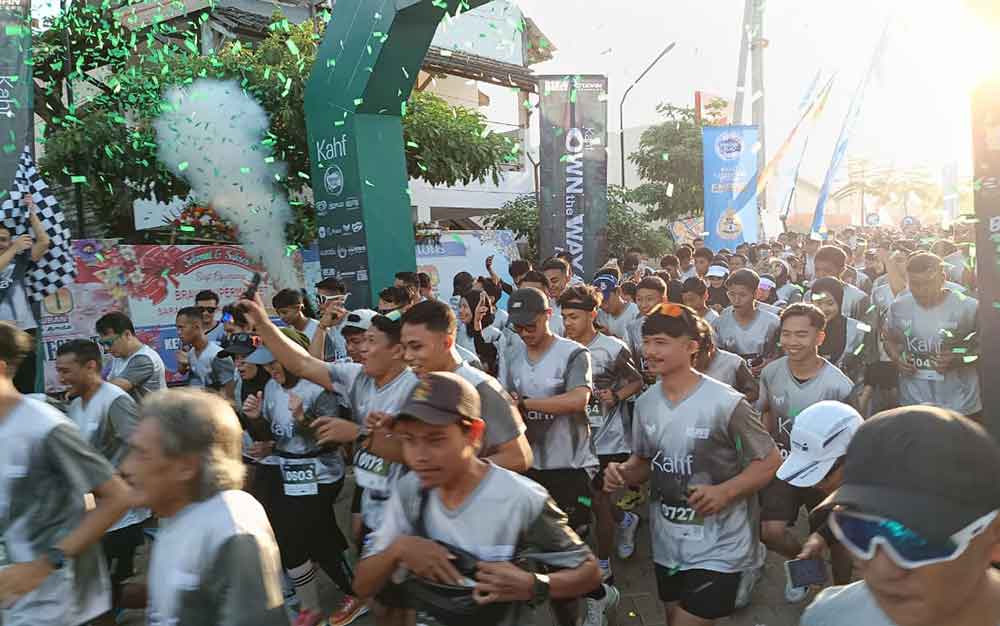 Kegiatan Fun Run 5K yang diselenggarakan Bravo Supermarket bekerja sama dengan PT Paragon Group sebagai sponsor utama.