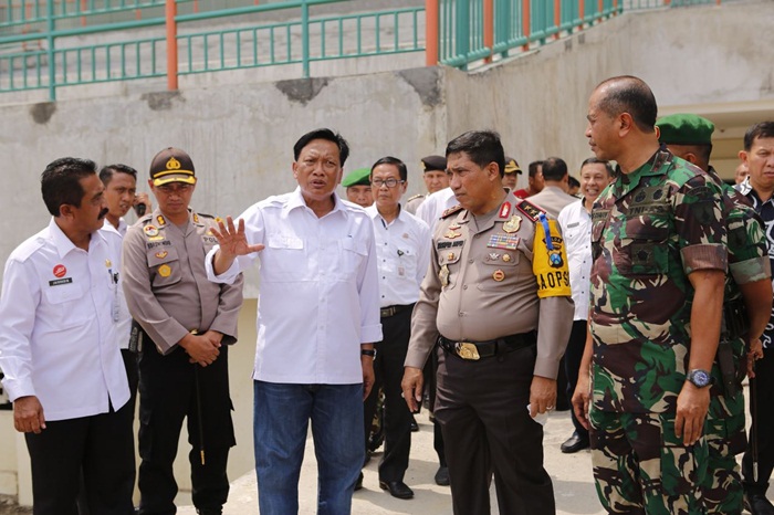 Jelang Pergantian Tahun, Kapolda dan Pangdam Sidak Kesiapan Sejumlah Lokasi di Gresik