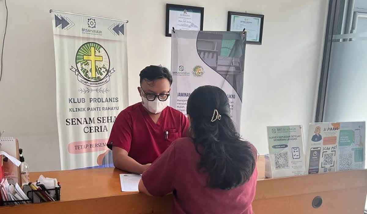 Pelayanan dari petugas BPJS Kesehatan.