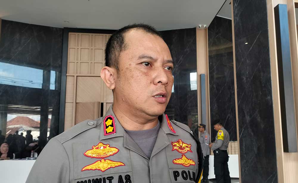 Kapolres Blitar AKBP Wiwit Adisatria.