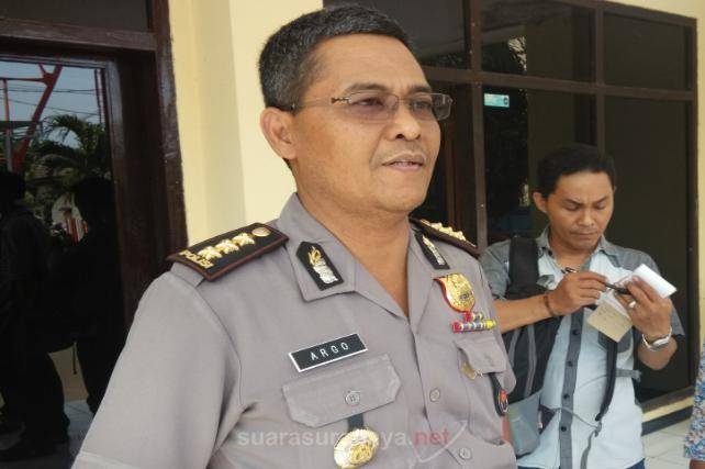 Kombes. Pol Raden Prabowo Argo Yuwono Kabid Humas Polda Jatim. foto: bruriy/ suarasurabaya.net.