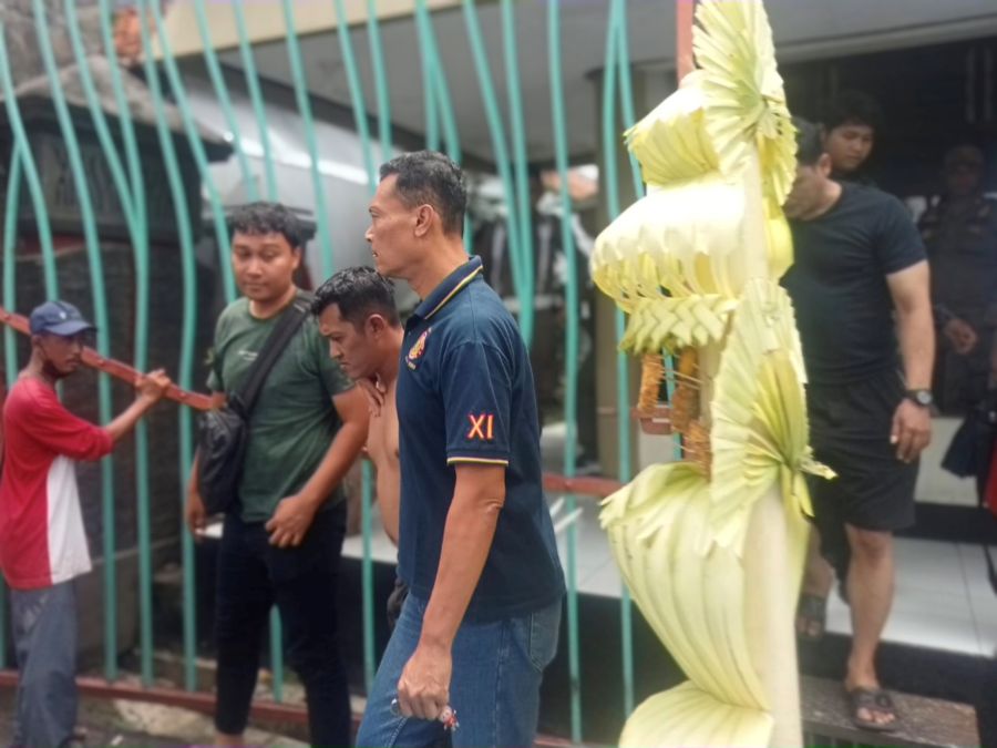 Salah satu copet yang diamankan petugas