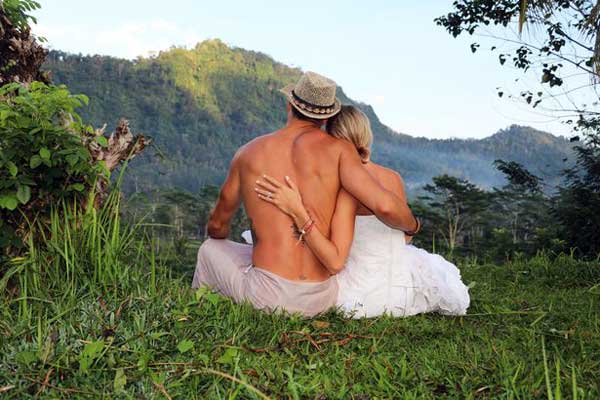 pemotretan saat di Bali. foto: mirror.co.uk