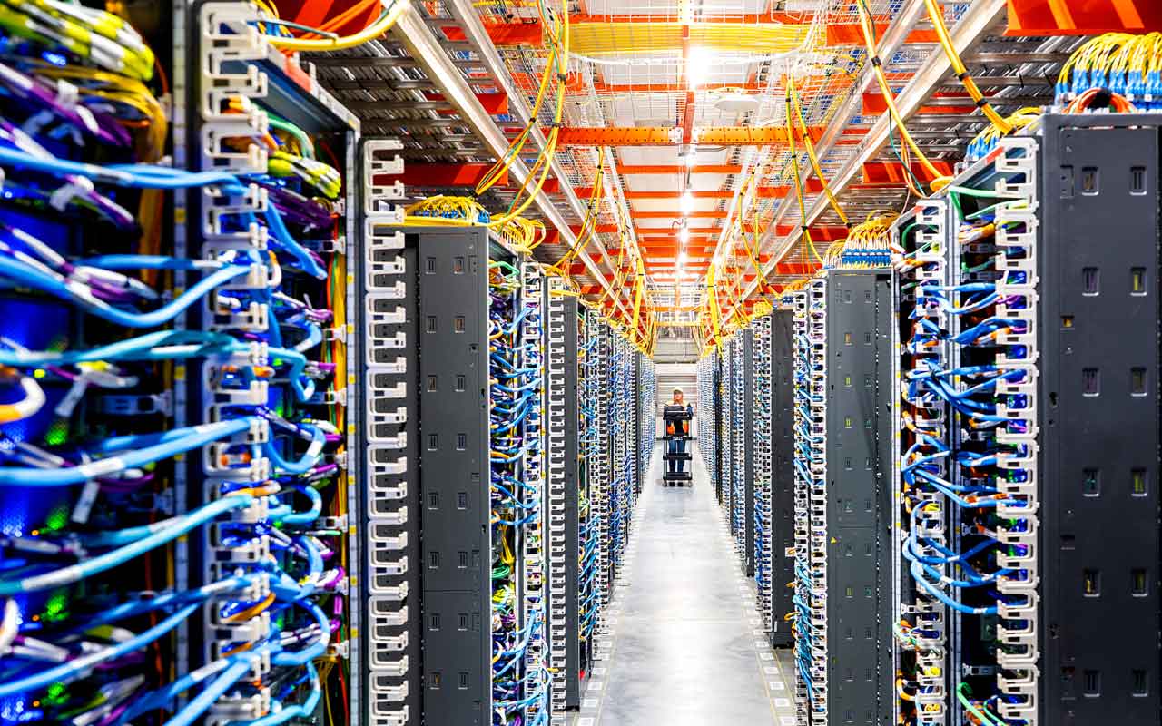 Data Center Amazon. Foto: Amazon.