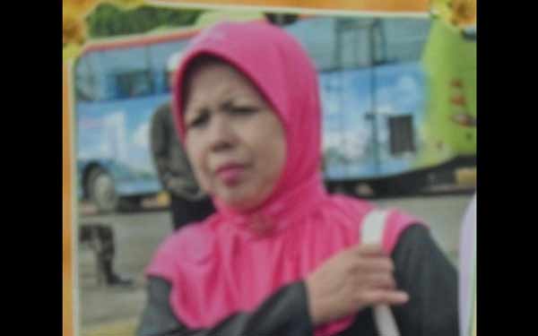 Maimunah semasa hidupnya. (foto: catur 