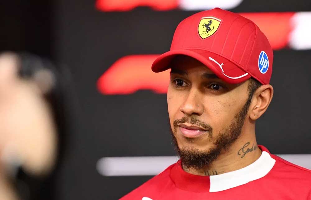 Mulai Adaptasi dengan Ferrari SF-25, Hamilton Optimis Hadapi GP Arab Saudi
