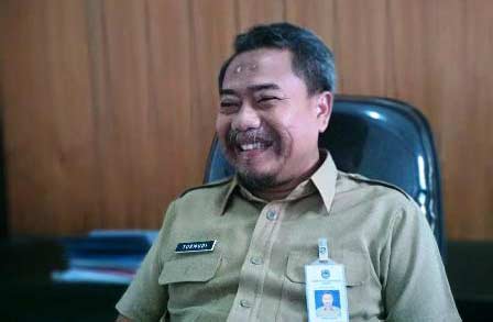 H. Turmudi, Kabag Pengadaan Barang dan Jasa Setkab Pacitan. (foto: Yuniardi Sutondo/BO)