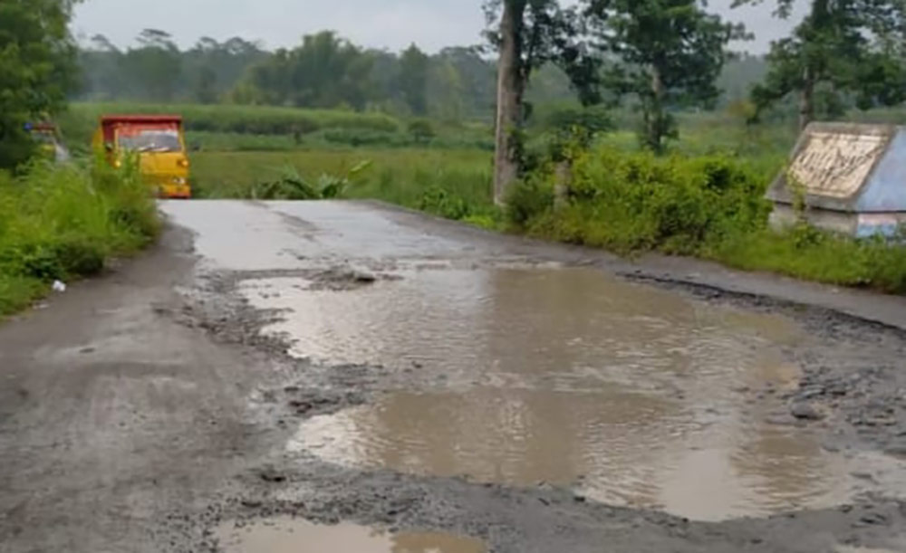 Rusak, Pemkab Sebut Akses Jalan di Wilayah Blitar Utara Sulit Diperbaiki