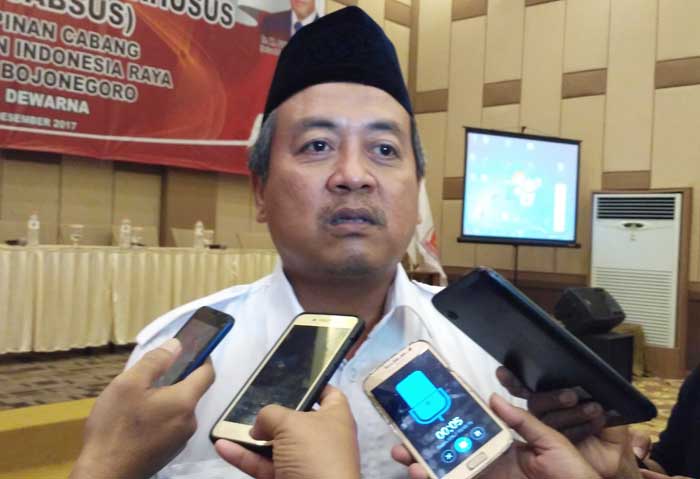 Budiono, Ketua DPC Gerindra Bojonegoro.