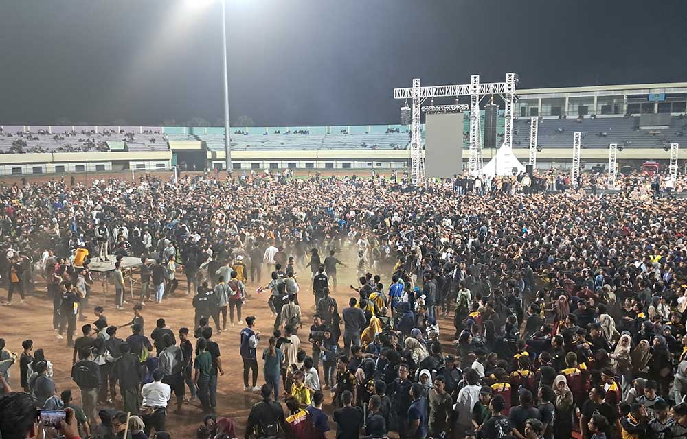 Pembukaan Porkab VIII Tuban Diwarnai Ricuh