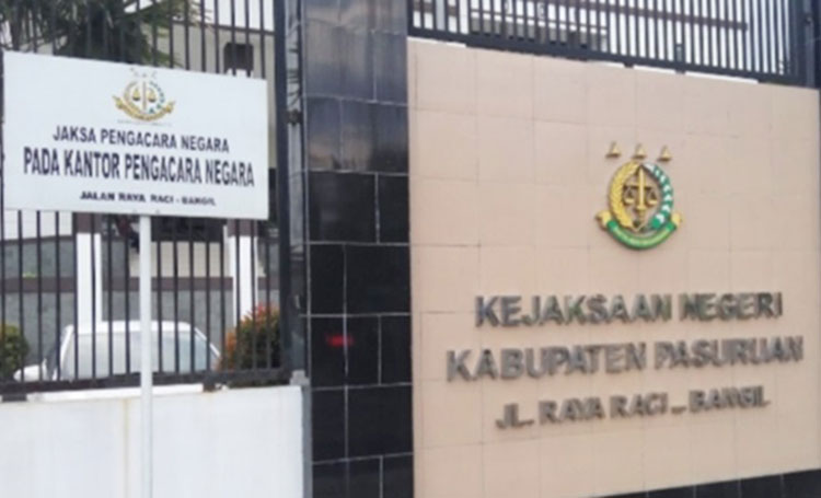 Kantor Kejaksaan Negeri Kabupaten Pasuruan. (foto: ist)