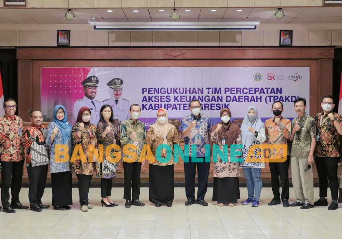 Gandeng OJK, Pemkab Gresik Bentuk TPAKD