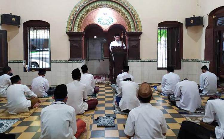 Inilah masjid Pesantren Tebuireng peninggalan Hadratussyaikh KHM Hasyim Asy