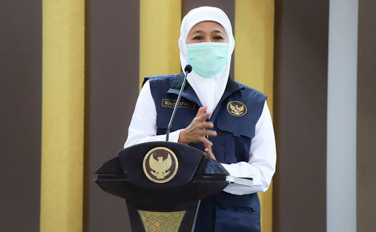 Khofifah Indar Parawansa, Gubernur Jawa Timur.
