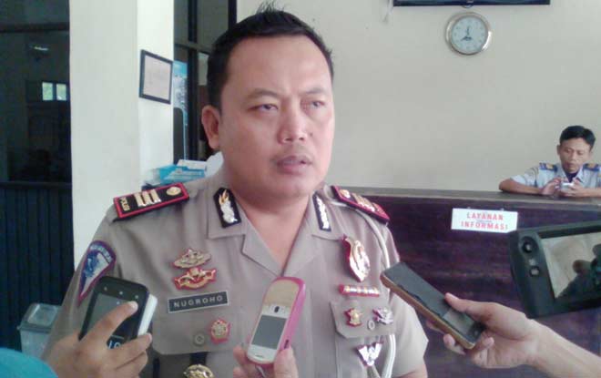 Kasat Lantas Polres Pacitan, AKP. J Nugroho. 