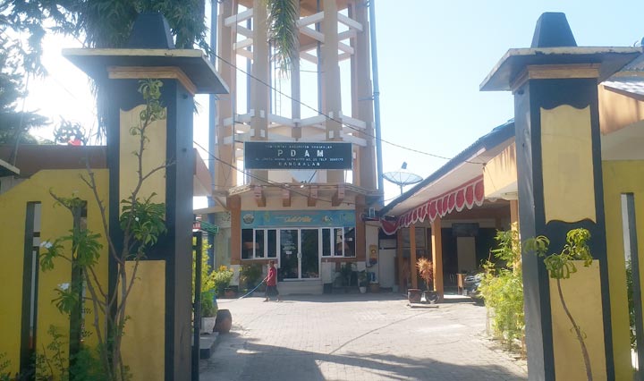 Kantor PDAM Bangkalan.